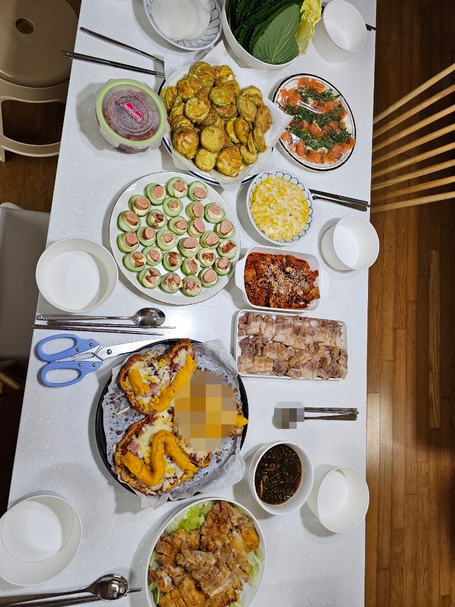손님 초대 음식