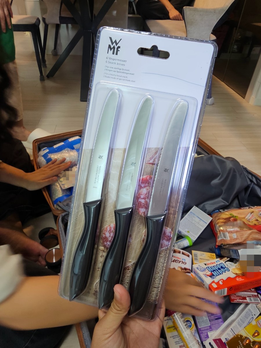 독일에서 여동생 컴백_선물