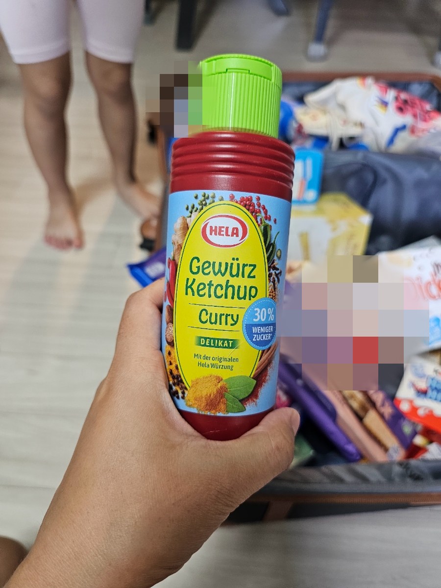 독일에서 여동생 컴백_선물